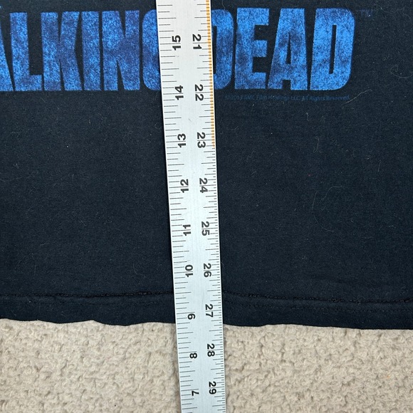 AMC The Walking Dead Zombie Graphic Jerzees T Shirt Black XL - Picture 6 of 8